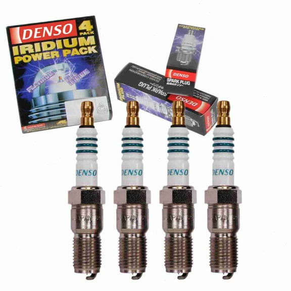 4 pc DENSO 5329 Iridium Power Spark Plugs for IT27 Ignition Wire Secondary