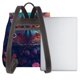 thumbnail image 3 of Disketp Colorful Feather Owl Mochila de Cuero para Mujer, Bolso de Espalda Antirrobo con Estilo para Viaje, Trabajo y Uso Diario, 3 of 4