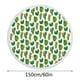 thumbnail image 2 of Fiudx Toalla de Playa Redonda de Microfibra, Tela Suave y Superligera, Secado Rápido, Resistente a La Arena, Multiusos, Ideal para Viajes y Piscinas, Manta Colorida de 152 Cm., 2 of 5