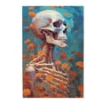 thumbnail image 2 of Rateoe Artistic Orange Carnation Skull Pattern Wooden Picture Puzzle ,1000 Piece Jigsaw Puzzle ,Family Fun Puzzle, Home Décor Puzzle, Gift Puzzle(Vertical style), 2 of 9