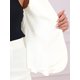 thumbnail image 5 of Conjunto de falda de 2 piezas estilo CHIC para mujer, blazer peplum, falda lápiz de cintura alta, atuendo de trabajo 3XL blanco, 5 of 6