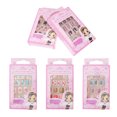 thumbnail image 4 of EeaseCA 5 Boxes/120 Pcs Children False Nail Sticking Nail Decals Eco-friendly Manicure Decorative Sticker Fake Cartoon Nails Sticker, 4 of 8
