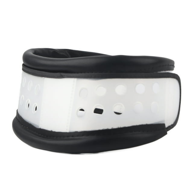 Neck Brace, Protection Breathable Pain Relief Height Adjustable Cervical Collar For Convalescent Home For Hospital Red,Black