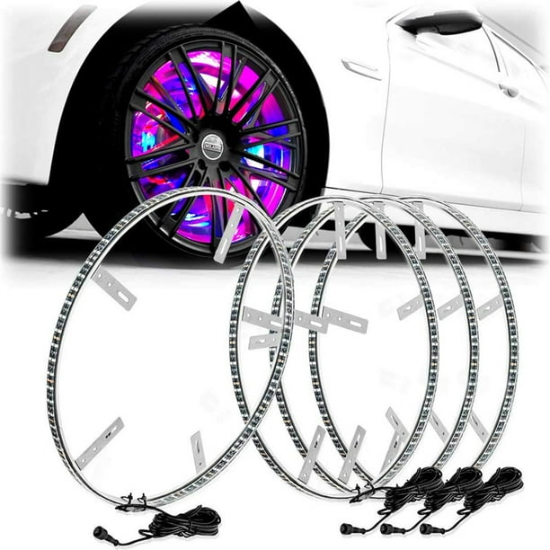 Led Wheel Ring, 15.5'' Waterproof Single Row 300Leds Brightest Lights