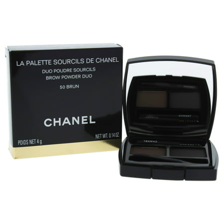 La Palette Sourcils De Chanel Brow Powder Duo - 50 Brun by Chanel for Women  - 0.14 oz Powder