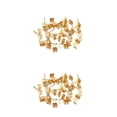 thumbnail image 2 of bedienty 100 Sets Ear Stud Tray Making Findings Earrings Stoppers Bottom Craft Hypoallergenic Earring Accessory Adults Using Gold Color/ 5mm 2Set, 2 of 6