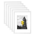 thumbnail image 1 of Marco de fotos BSRHOME de 9 x 12 cm, blanco, 6 unidades, para mesa, 1 of 5