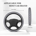 thumbnail image 5 of Fotbe Popcorn On Blue Lines Steering Wheel Cover Universal 15 in Car Accessories for Men Women,Steering Wheel Protector Comfortable Protective Case for SUV Sedan Decor, 5 of 8