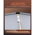 thumbnail image 4 of KONLLEN Maple Pool Cue Stick for Adults - Features Low Deflection Shaft, Titanium Alloy 3/8x8 Joint, and 12mm Tip, 4 of 7