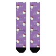 thumbnail image 3 of Hello Kitty Compression Socks For Women And Men Support Knee High Socks For Running Hiking Athletic Nursing, 3 of 7