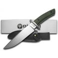 thumbnail image 2 of Boker Tree Brand Rough Green Micarta Esculta Fixed Blade Hunter Stainless Knife Knives, 2 of 2