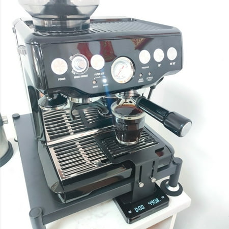 

Coffee Weighing Stand High Durability Rust-proof Stainless Steel Water-Resistant Coffee Machine Scales Holder Kitchen Supplies