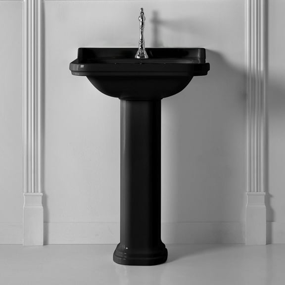 Ws Bath Collections Waldorf 4140K4.01 417004 Waldorf 23-5/8" Rectangular Ceramic Pedestal