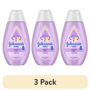 (3 pack) Johnson's Baby Bedtime Bath, Relaxing NaturalCalm Aromas, 3.4 fl. oz
