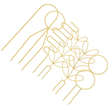 LULULION Trellis for Indoor Potted Plants Plant Climbing Trellis High-Strength Iron 6Set