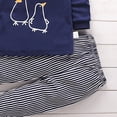 thumbnail image 4 of TOWED22 Toddler Baby Boy Fall Winter Clothes Set 2-Piece Color Block Sweatshirt and Joggers Pants Outfits Casual Clothing(Navy,6-7 Y), 4 of 6