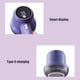 thumbnail image 4 of Quitapelusas Recargable Por Usb, Afeitadora de Telas con Pantalla Táctil, Herramienta de Depilación 2 En 1, Silenciosa, Cuchilla de Acero Inoxidable, Portátil, Tamaño de Viaje, Morado, Artículo Esenc, 4 of 7