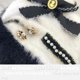 thumbnail image 2 of Vestido para Mascotas de Tweed con Perlas y Tela Suave para Perros y Gatos Pequeños, 2 of 6