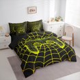 thumbnail image 4 of Manfei Game 7-Piece Bedding Comforter Set,Blue Gamepad Controller King Bedding Sets,Yellow Black Bed Sheets For Boy,Microfiber Room Decor Reversible, 4 of 9