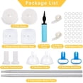 thumbnail image 3 of Balloon Arch Kit, 9ft Height Adjustable Balloon Arch Stand, Balloon Arch Frame with Base for Wedding Birthday Party, 3 of 9