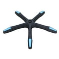 thumbnail image 1 of Chairs Reinforced Leg Repair Swivel Gaming Chair Bottom Part Office Chairs Base Blue, 1 of 8