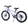 thumbnail image 5 of Ozark Trail 20" Mountain Bicycle, 7 Speed, Fits Rider 3'11"-4'4", Purple, Teen, Unisex, Online Only, 5 of 11