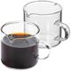 thumbnail image 2 of 2 pcs Espresso Cups Glass Tea Cup Glass Coffee Mug Clear Small Glass Jug Glass Espresso Mugs Syrup Jugs, 2 of 5