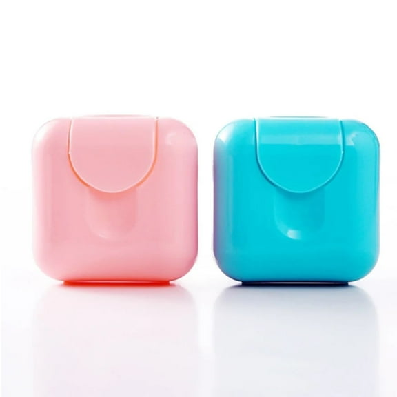 Soap Box*1 Mini Travel Hiking Soap Dish Box Holder Case Container Bath Shower Bathroom Products