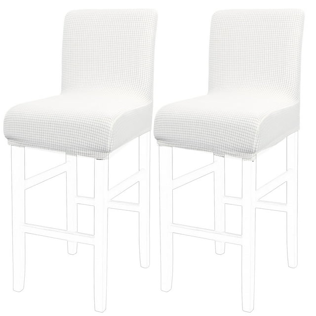 PiccoCasa Stretch Bar Stool Covers for Counter Height Side Chair Slipcovers