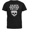 thumbnail image 1 of Death Before Decaf T-Shirt Noir pour Adulte, 1 of 1