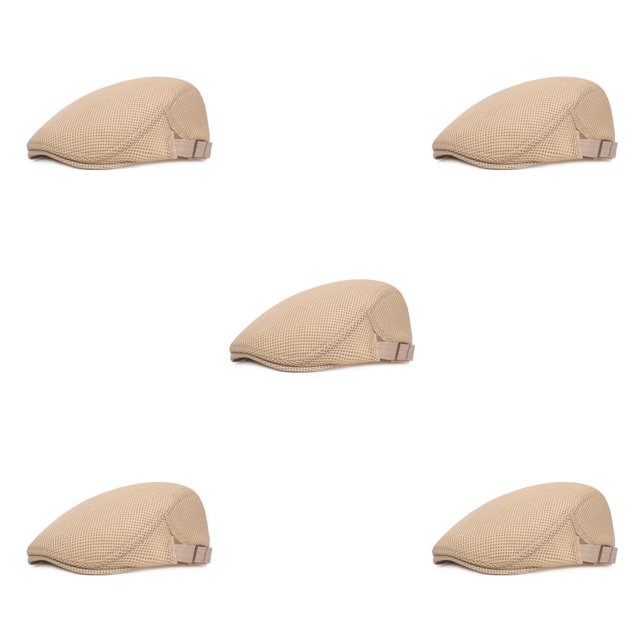 Jumpingount Gorros de malla para vendedor de periódicos, gorros de boina, gorros de de pato a la moda clásica Unisex, accesorios para el cabello, Type1 NO1