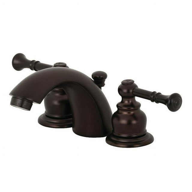 Kingston Brass KB955NL Traditional Mini-Widespread Lavatory Faucet - Oil Rubbed Bronze