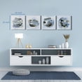 thumbnail image 6 of Wexford Home Abstract Wall Art Watercolor Canvas Prints Modern Artwork Décor for Living Room Bathroom Bedroom 24x 24 inches, Set of 4, 6 of 11