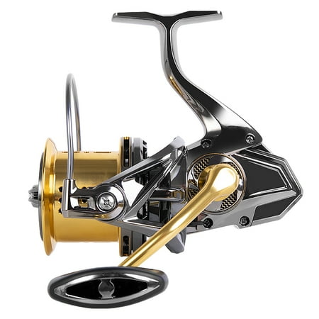 BILLINGS Big Spinning Reel 20KG Drag Powerful Long Casting Saltwater Fishing Reel Metal Spool with Braid-Ready