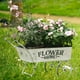 thumbnail image 1 of Macetero con carro para flores, regalo Ideal resistente, conveniente decoración de jardín, macetero para jardín, 1 of 8