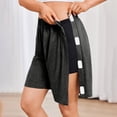 thumbnail image 2 of Tear-Away Shorts with Side Snaps for Post-Surgery Recovery - Unisex Cotton Blend Athletic Shorts with Pockets, Ideal for Knee & Hip Surgery, Comfortable Lounge Wear Dark Gray XXL, 2 of 8