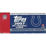 2007 TOPPS FOOTBALL FACTORY SEALED COMPLETE SET 440 CARDS INDIANAPOLIS COLTS LIMITED EDITION