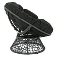 thumbnail image 3 of OSP Designs by Office Star Products Papasan Chair with Black Cushion and Black Frame, 3 of 5