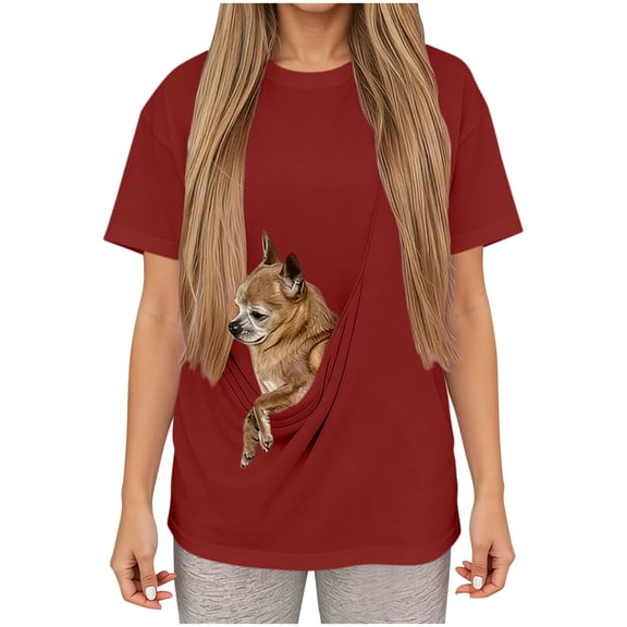 jobturf Cat Dog Carrier Sleeveless Hoodies for Women Big Pet Pouch Sports Tank Tops Kangaroo Pocket Sweatshirt Puppy Kitten Holder Size XL