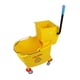 thumbnail image 4 of Cubo para fregar suelos con ruedas, cubo escurridor para limpieza de suelos y asa de transporte 36 litros, 4 of 9