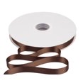 thumbnail image 1 of Joycrosso 5/8 Inch Brown Solid Satin Ribbon, 100 Yards Double Faced Satin for Gift Wrapping Floral Bouquets Wedding Party Decoration, 1 of 7