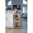 thumbnail image 7 of Avenlur Toddler Tower, Date 4-in-1 Kitchen & Learning Tower Doubles as a Kitchen Stool for Toddlers, Montessori Tower, and Toddler Tower Table (White), 7 of 7
