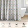 thumbnail image 3 of 4 Pcs Bathroom Sets with Shower Curtain and Rugs, Red Gold Vintage Fancy, Bathroom Decor Music Winter Diamond Golden Shower Curtain Sets for Bathroom Decor, 3 of 4