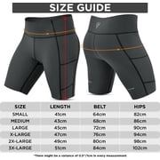 RDX Women Sauna Sweat Shorts Weight Loss Lower Body Shaper Gym Workout Suit Waist Trainer Slimming Shapewear Exercise Fitness