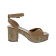 thumbnail image 2 of Journee Collection Womens EIANNA Ankle Strap Cork Platform Block Heel, 2 of 3