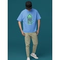 thumbnail image 2 of Shamrock's ICEE Delight - Cool St. Patrick's Day Graphic Men's T-shirt, 2 of 4