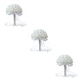 thumbnail image 2 of Bearachild Wedding Bouquet Romantic Bridesmaid Bride Fake Layout Adornment Decoration Scene Flower Floral Bouquets Dress White for Decor No.1 3Conjunto, 2 of 6