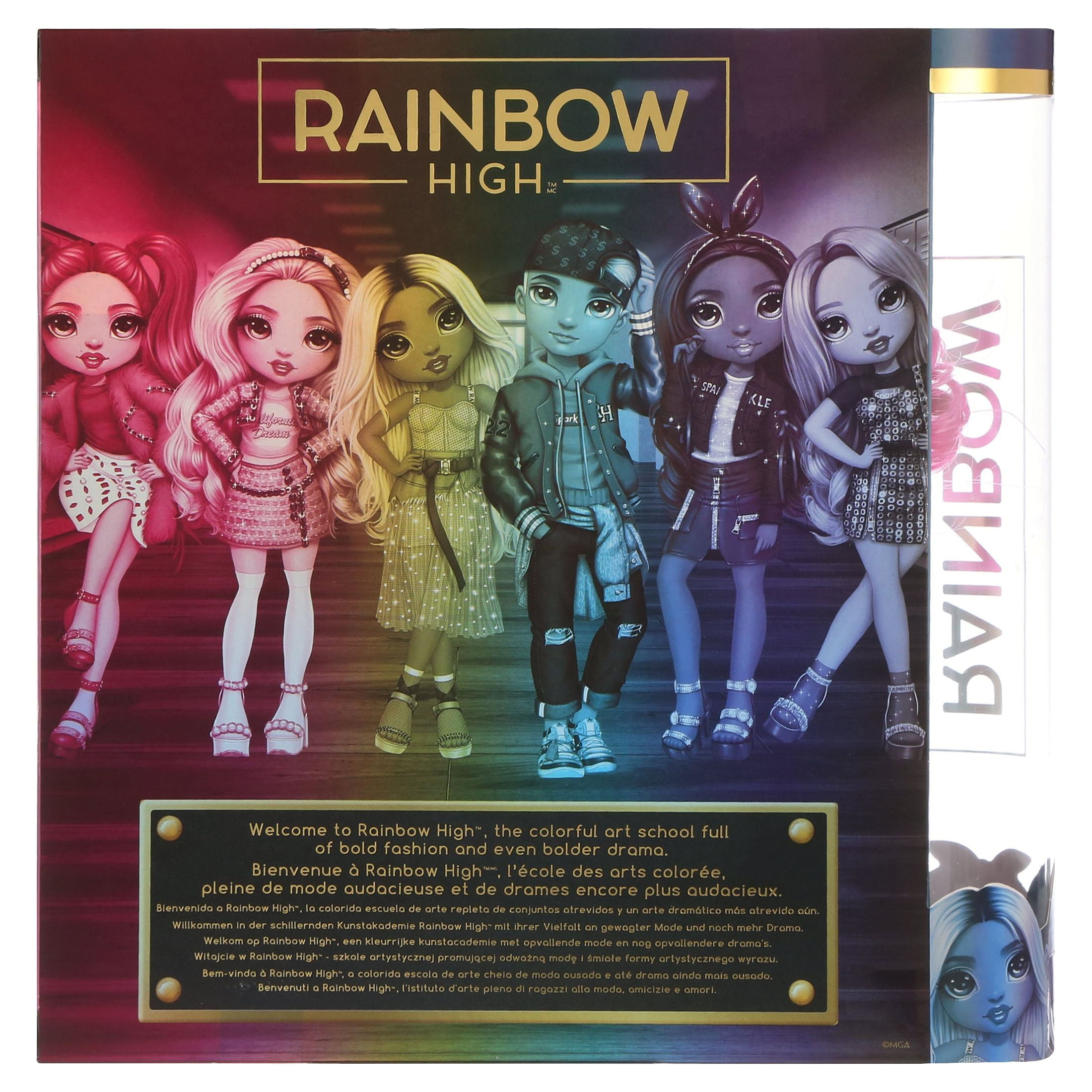 Poupée Stella rainbow high junior high RAINBOW HIGH : la boîte à Prix  Carrefour