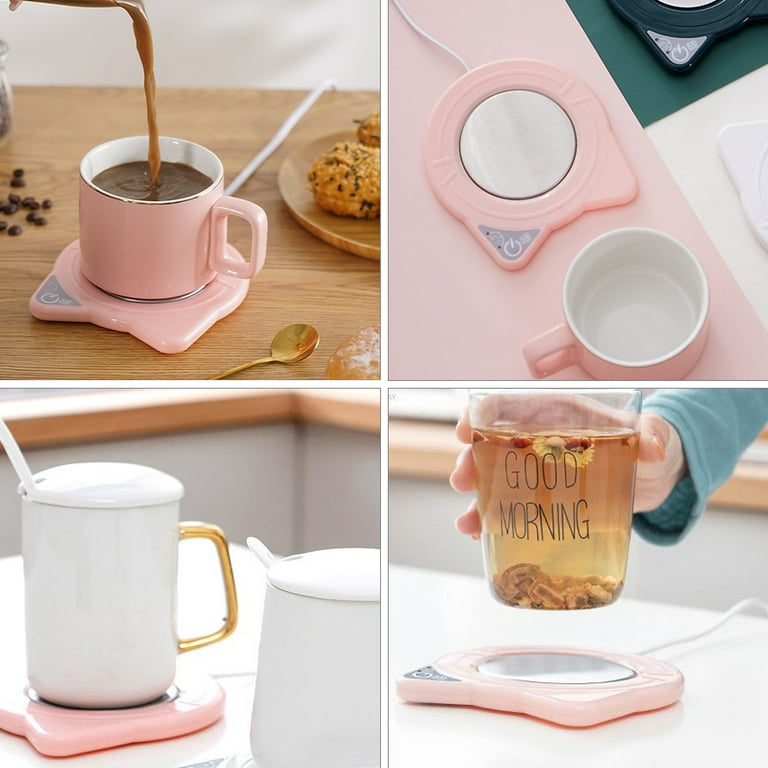 Warmer Mug Coffee Cup Coaster Plate Heater Usb Desk Heating Electric Cordless  Warmers Tea Pad Beverage Water Cocoa 