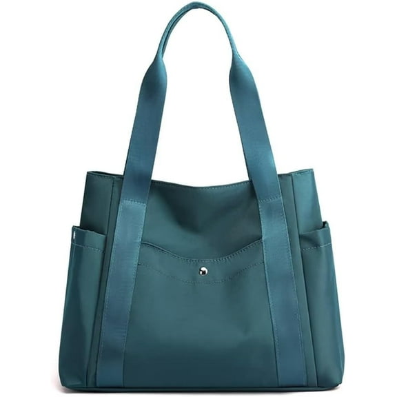 MMYGU Tote Bag for Women Nylon Waterproof Shoulder Purse Large Capacity Top Handle Satchel Diaper Bag for Mommy